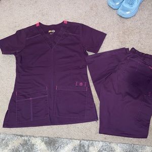 Purple Wonder Flex scrub set
